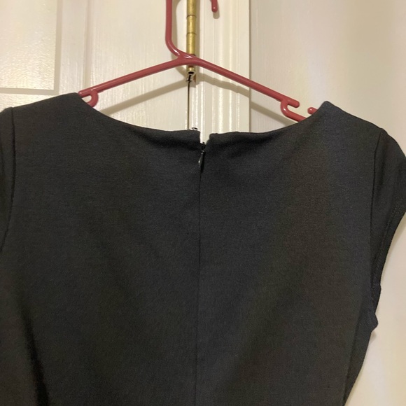 New York & Company Black Belted Midi Dress - Picture 5 of 6